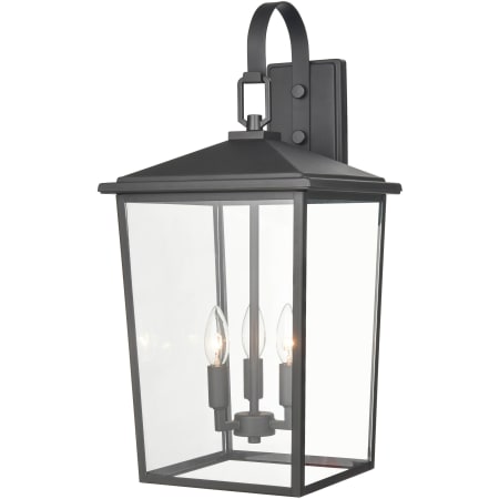 Millennium Lighting Fetterton 3 Light 24" Tall Outdoor Wall Sconce Powder Coat Black