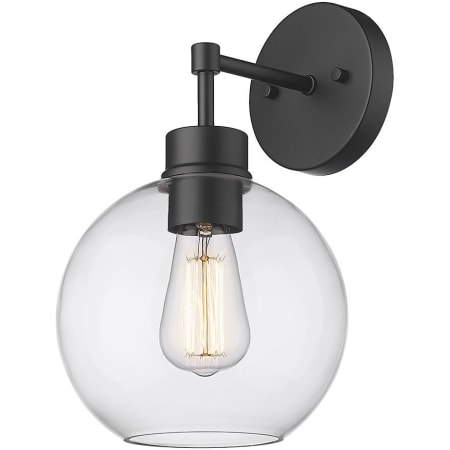 Millennium Lighting Basin 13" Tall Wall Sconce Powder Coat Black