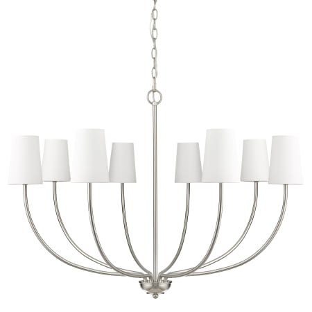 Millennium Lighting Kandor 8 Light 38" Wide Chandelier Brushed Nickel