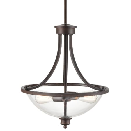 Millennium Lighting 2 Light 17" Wide Pendant Rubbed Bronze