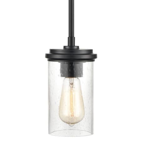 Millennium Lighting Taos 5" Wide Mini Pendant Matte Black