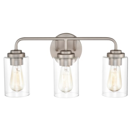 Millennium Lighting Mia 3 Light 18" Wide Bathroom Vanity Light Satin Nickel