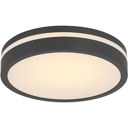 Millennium Lighting Soltra 13" Wide LED Flush Mount Drum Ceiling Fixture Matte Black