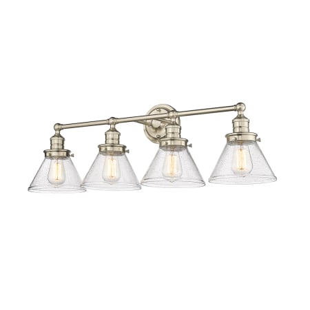 Millennium Lighting Eyden 4 Light 35" Wide Vanity Light Modern Gold
