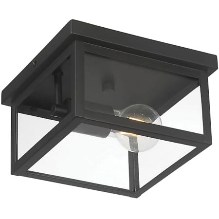 Millennium Lighting Evanton 8" Wide Flush Mount Ceiling Fixture Powder Coated Black