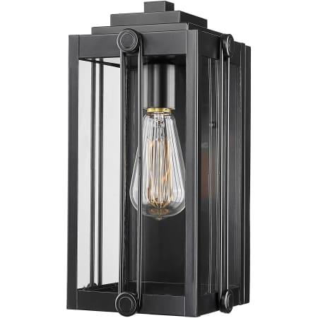 Millennium Lighting Oakland 13" Tall Outdoor Wall Sconce Powder Coat Black