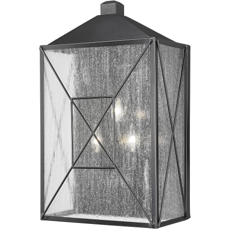 Millennium Lighting Caswell 3 Light 22" Tall Outdoor Wall Sconce Powder Coat Black