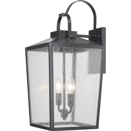 Millennium Lighting Devens 2 Light 22" Tall Outdoor Wall Sconce Powder Coat Black