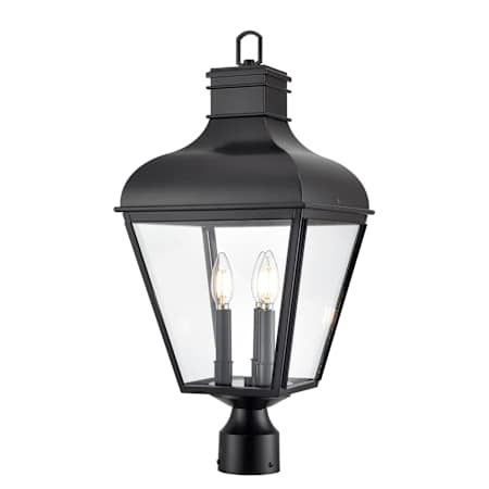 Millennium Lighting Edenton 3 Light 24" Tall Post Light Matte Black
