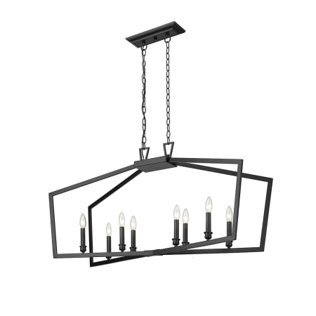 Millennium Lighting Lizabeth 8 Light 43" Wide Taper Candle Style Chandelier Matte Black