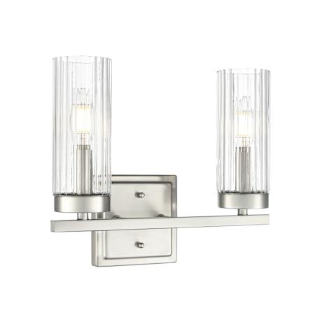 Millennium Lighting Iversen 2 Light 13" Wide Vanity Light Brushed Nickel