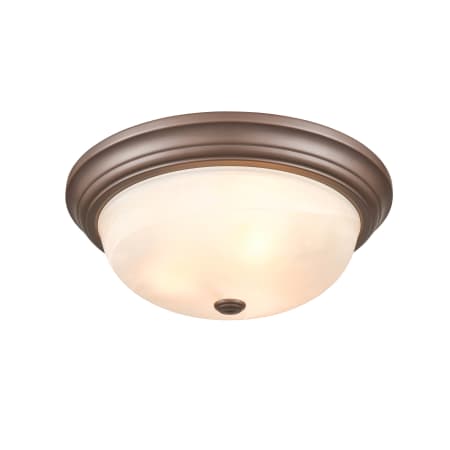 Millennium Lighting 3 Light 6" Wide Flush Mount Bowl Ceiling Fixture Bronze