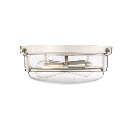 Millennium Lighting Mayson 2 Light 13" Wide Flush Mount Bowl Ceiling Fixture Brushed Nickel