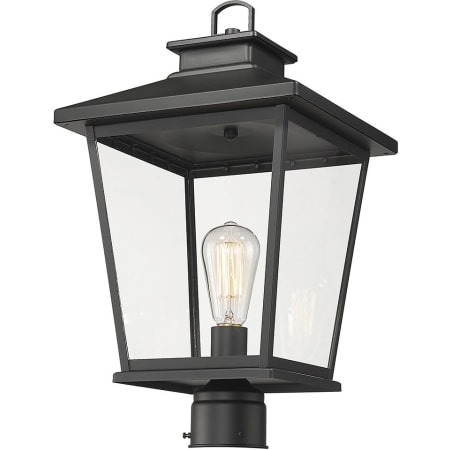 Millennium Lighting Bellmon 19" Tall Post Light Powder Coat Black