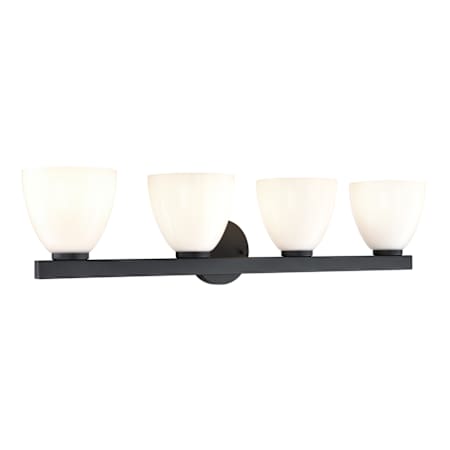 Millennium Lighting Apria 4 Light 33" Wide Vanity Light Matte Black