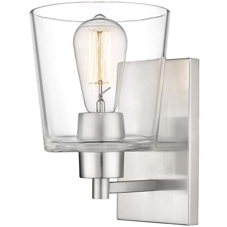 Millennium Lighting Evalon 10" Tall Wall Sconce Brushed Nickel