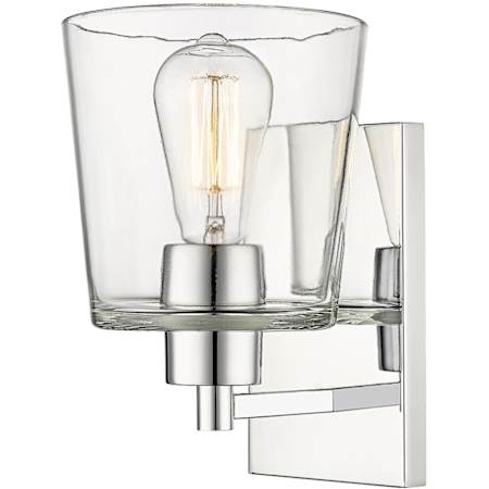Millennium Lighting Evalon 10" Tall Wall Sconce Chrome