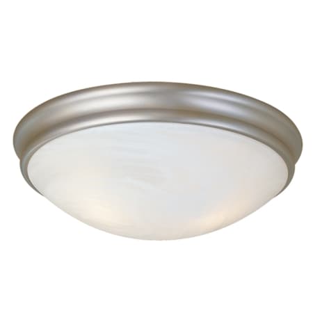 Millennium Lighting 2 Light Flush Mount Ceiling Fixture Satin Nickel