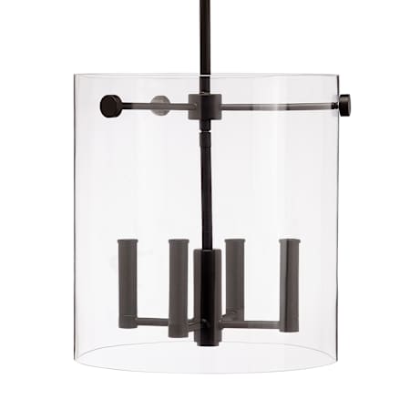 Millennium Lighting Vissi 4 Light 12" Wide Taper Candle Pendant Matte Black