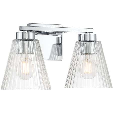 Millennium Lighting Riville 2 Light 14" Wide Vanity Light Chrome