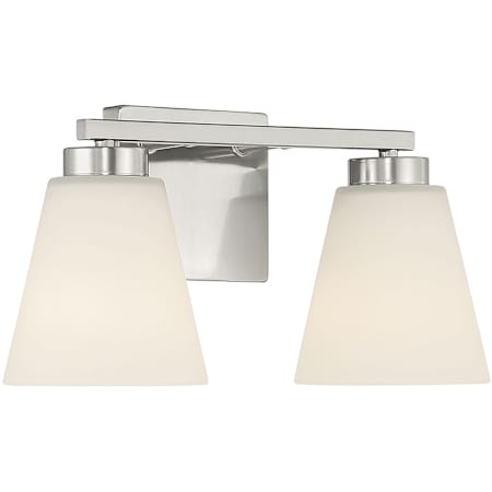 Millennium Lighting Strayhan 2 Light 13" Wide Vanity Light Brushed Nickel