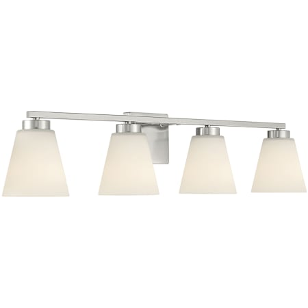 Millennium Lighting Strayhan 4 Light 31" Wide Vanity Light Brushed Nickel