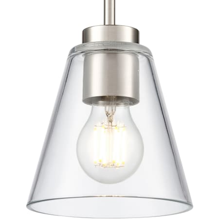 Millennium Lighting Strayhan 6" Wide Mini Pendant Brushed Nickel