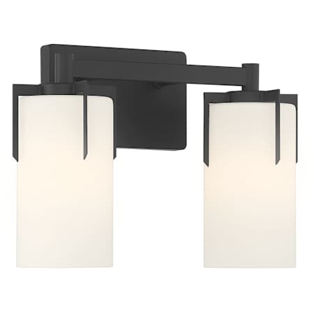 Millennium Lighting Froselle 2 Light 13" Wide Vanity Light Matte Black