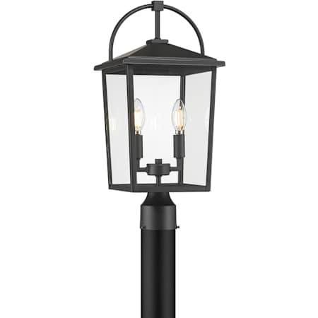 Millennium Lighting Strathden 2 Light 20" Tall Post Light Powder Coated Black