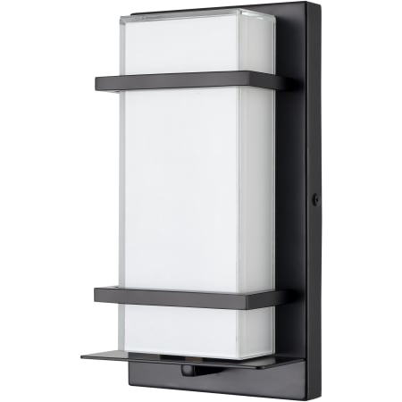 Millennium Lighting 11" Tall LED Outdoor Wall Sconce with Frosted Glass Shade - ADA Compliant Powder Coated Black