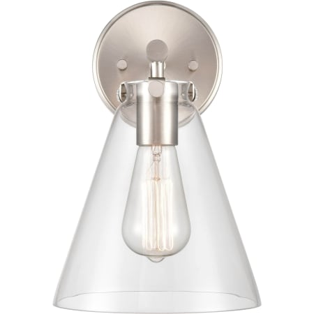 Millennium Lighting Aliza 12" Tall Bathroom Sconce Brushed Nickel