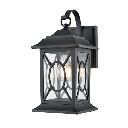 Millennium Lighting Allbert 13" Tall Outdoor Wall Sconce Powder Coated Black