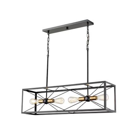 Millennium Lighting-866-BLK HL BRZ Full