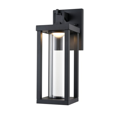 Millennium Lighting Dumont 14" Tall Outdoor Wall Sconce Powder Coated Black