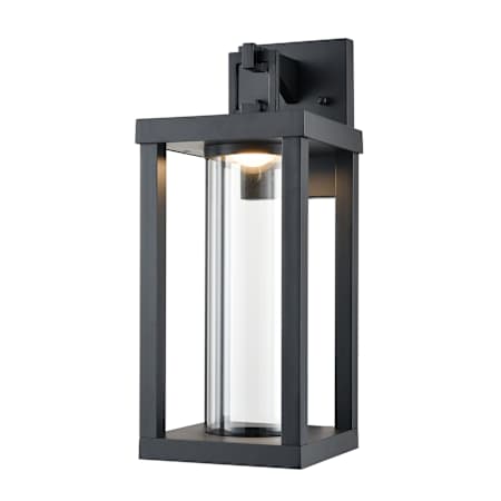 Millennium Lighting Dumont 17" Tall Outdoor Wall Sconce Powder Coated Black