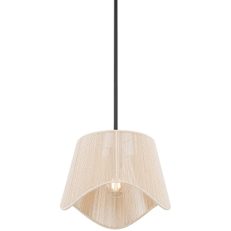Millennium Lighting Tulara 13" Wide Abstract Pendant Matte Black