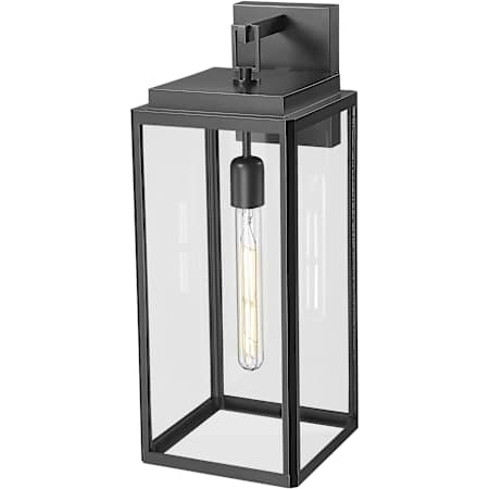 Millennium Lighting Alpharetta 20" Tall Outdoor Wall Sconce Powder Coated Black
