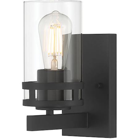 Millennium Lighting Lunden 9" Tall Wall Sconce Matte Black