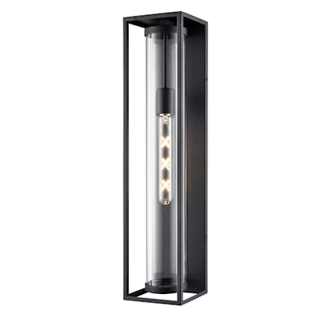 Millennium Lighting Caleb 24" Tall Outdoor Wall Sconce Textured Black