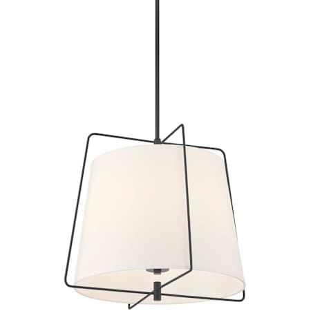 Millennium Lighting Vellinor 3 Light 20" Wide Cage Pendant Matte Black