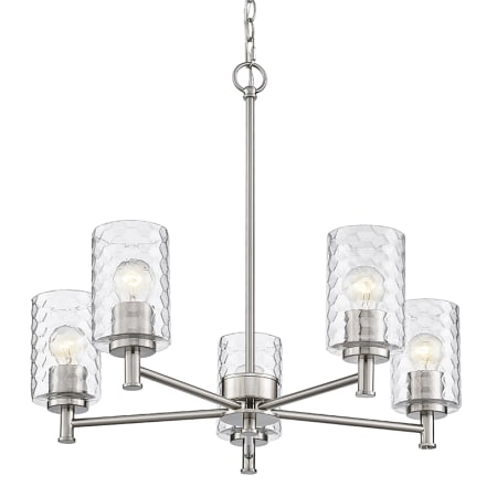 Millennium Lighting Ashli 5 Light 25" Wide Chandelier Brushed Nickel