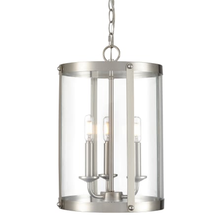Millennium Lighting Aydenn 3 Light 12" Wide Pendant Brushed Nickel