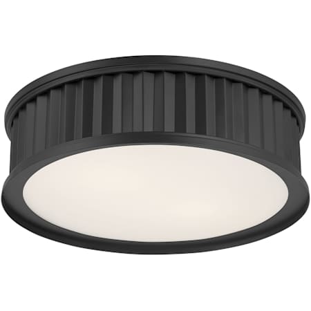Millennium Lighting Corvella 3 Light 18" Wide Flush Mount Drum Ceiling Fixture Matte Black