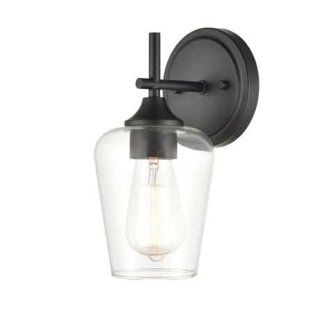 Millennium Lighting Ashford 10" Tall Bathroom Sconce Matte Black
