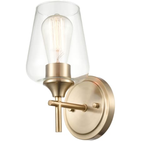 Millennium Lighting Ashford 10" Tall Bathroom Sconce Modern Gold