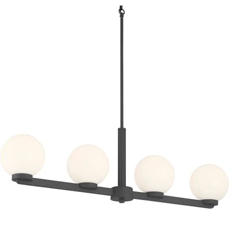 Millennium Lighting Ardeva 4 Light 36" Wide Linear Chandelier Matte Black