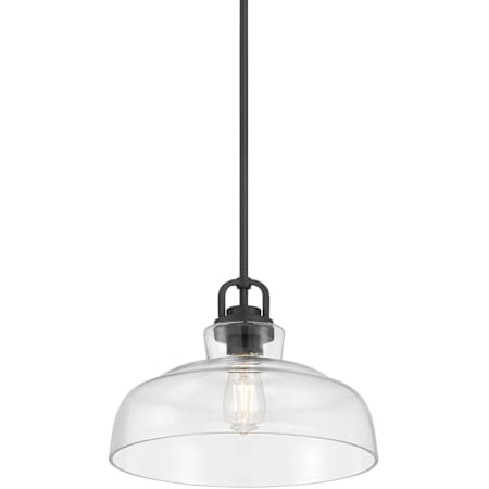 Millennium Lighting Clarien 14" Wide Pendant Matte Black