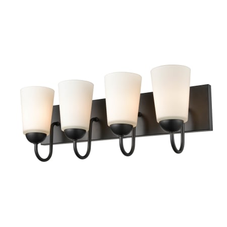 Millennium Lighting Ivey Lake 4 Light 22" Wide Bathroom Vanity Light Matte Black
