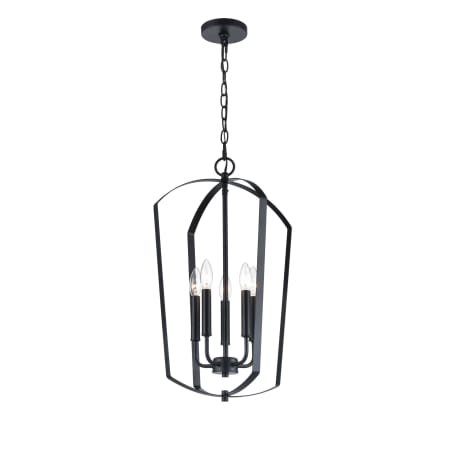 Millennium Lighting Ivey Lake 5 Light 11" Wide Taper Candle Multi Light Pendant Matte Black