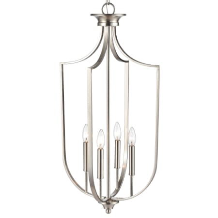 Millennium Lighting 4 Light 16" Wide Taper Candle Pendant Brushed Nickel